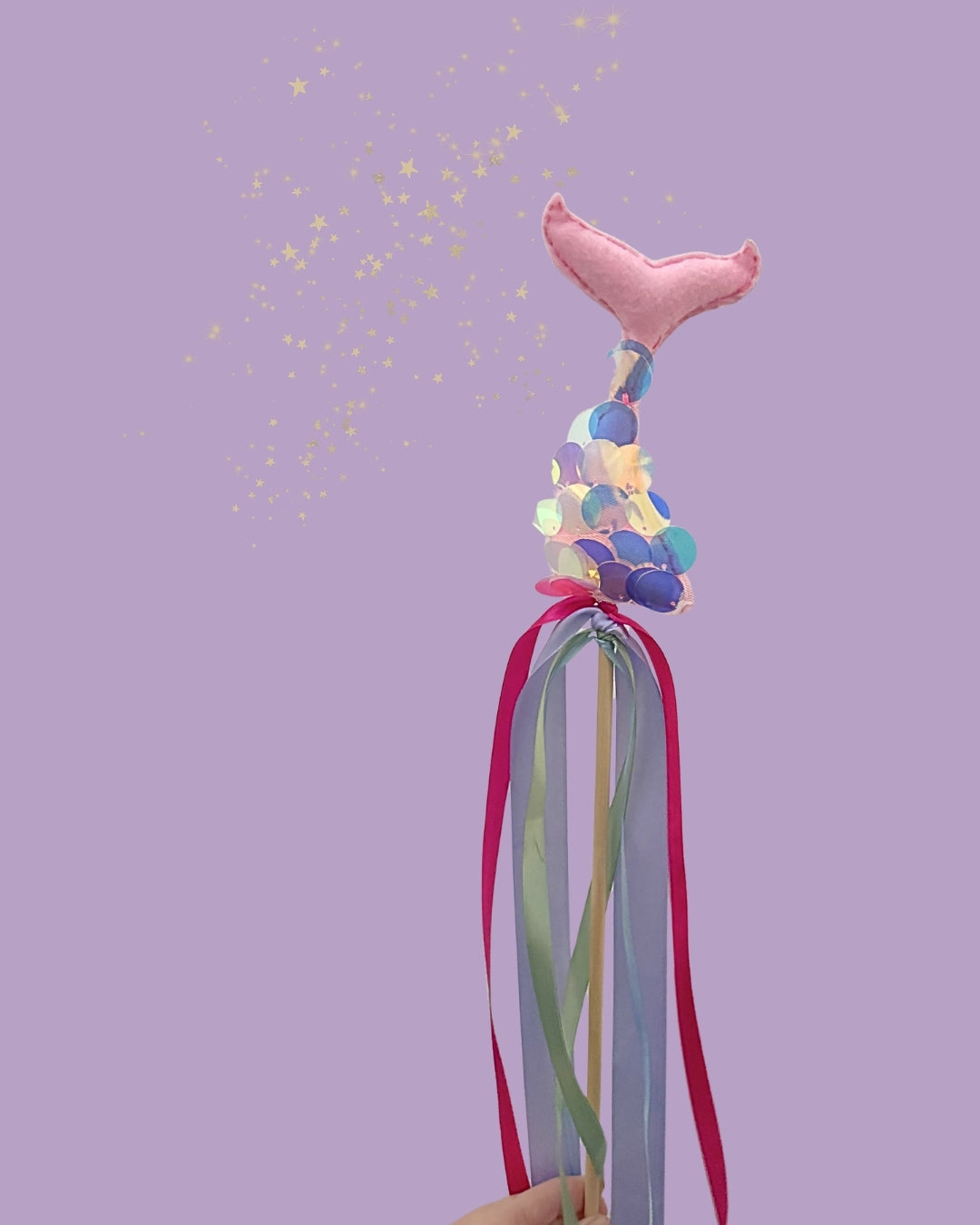 Mermaid Tail Magic Wand